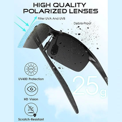 Polarized Sunglasses - Glare Reducing Lens Technology For Clearer Vision