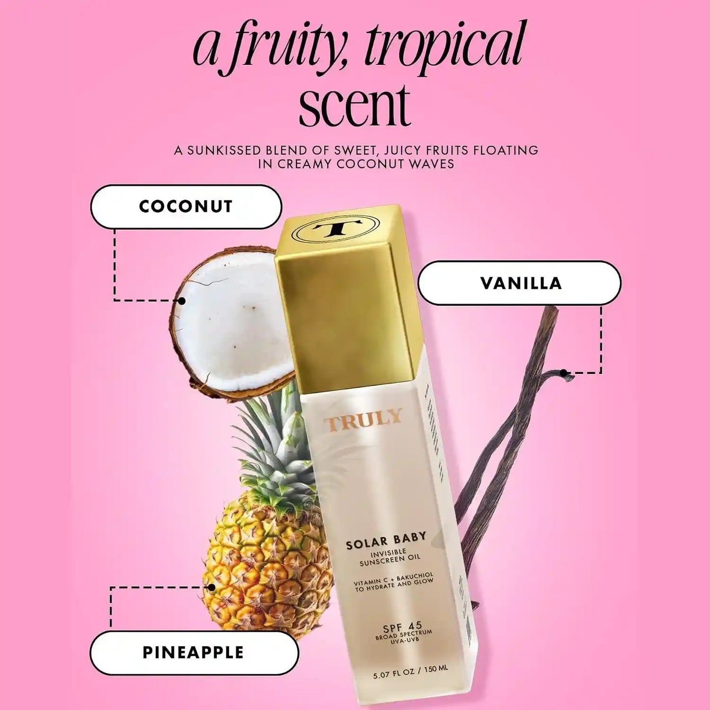 Invisible Sunscreen Oil - SPF 45 Glow Protection For Smooth Radiant Skin